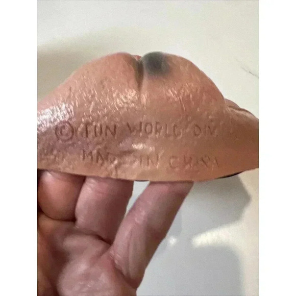 Vintage Fun World Rubber Halloween Mask Moles Man Mask EXCELLENT CONDITION - Picture 6 of 11